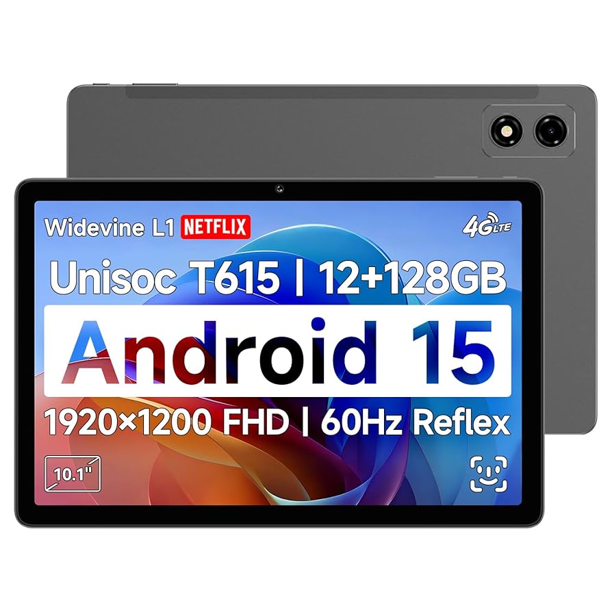 Amazon.com : BNCF [2025 New Android 15] 10.1 inch Tablet